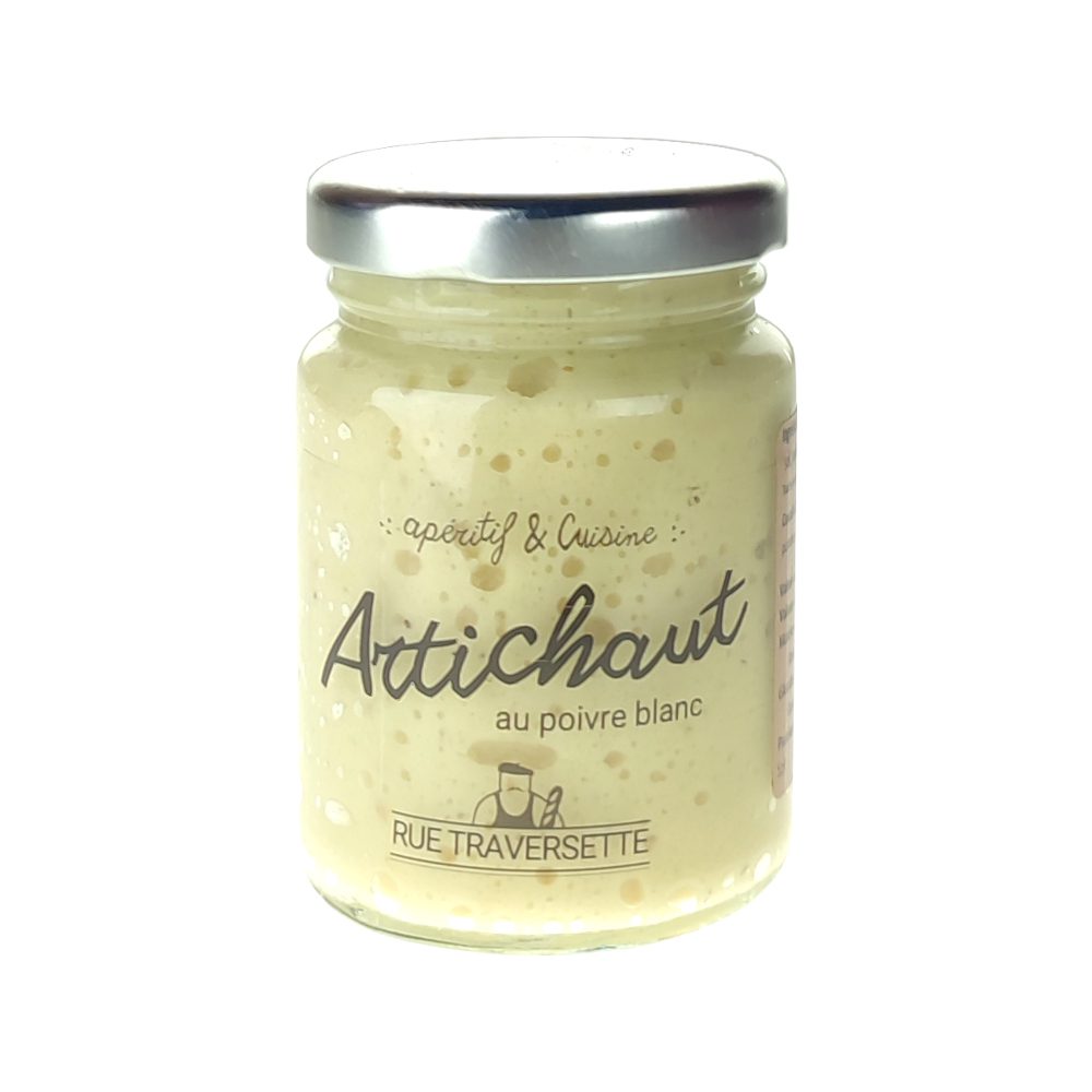 Les Indispensables Artichaut au Poivre blanc 90g Rue Traversette